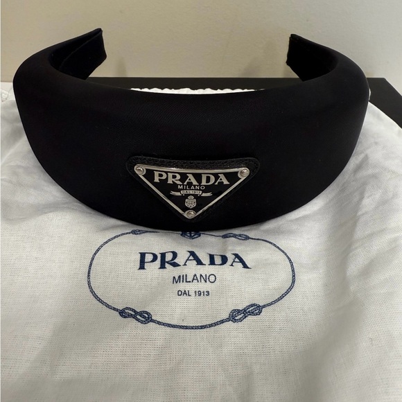 Prada Classic Black Headband - Picture 1 of 4